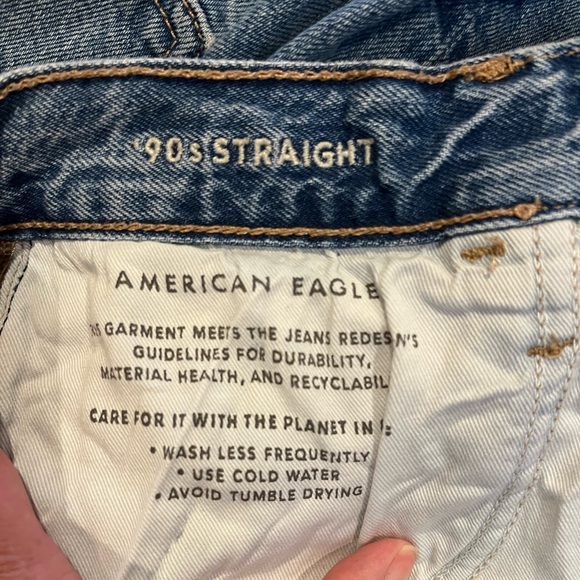 90s STRAIGHT AMERICAN EAGLES JEANS (no stretch) - Picture 8 of 8